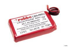 LiPo-Akku 2S 2800mAh T14SG Robbe 4618 1-4618