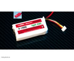 Roxxy-Power 3S1000mAh 20C 62x Robbe 6847 1-6847