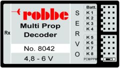 MULTI-PROP 8 DECODER Robbe 1-8042 8042