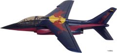 Alpha Jet Red Bull 720mm ARF Futaba FW004008 1-FW004008