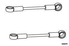 Gestänge-Set 1 Solo Pro 127 Robbe NE251414 1-NE251414