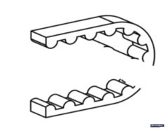 Zahnriemen Solo Pro 287 Robbe NE251509 1-NE251509
