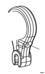 Gestängehalter Heckrotor SP 2 Robbe NE251512 1-NE251512