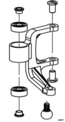 Heckrotorsteuerhebel Solo Pro Robbe NE251526 1-NE251526