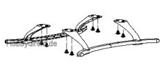 Landegestell Galaxy Visitor 3 Nine Eagles Robbe NE252915 1-NE252915