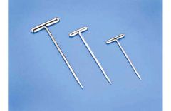 vernickelte T-Pins 0,75 x 25mm (100 Stk) DuBro T-DB252