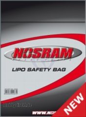 LiPo-Bag 23 x 30cm, NOSRAM, Lade-Schutz-Sack Thunder Tiger 02695820