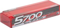 NOSRAM LiPo 5700 X-TREME Race Hardcase, 40C (80C) 7.4V Thunder T