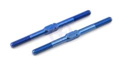 R/L Spurstange, Titan, M3x45mm (1.775), Blau (2) Thunder Tiger 0301404