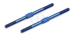 R/L Spurstange, Titan, M3x48mm (1.875), Blau (2) Thunder Tiger 0301405