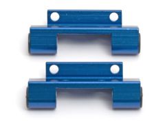 RIVAL Querlenker-Halter, Oben, Alu CNC, Blau (2) Thunder Tiger 03025105