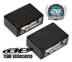 TEAM ASSOCIATED LiPo 7,4V Saddlepack 5700mAh 65C Competition Thu