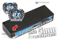 TEAM ASSOCIATED LiPo 7,4V 65C 7000mAh, 5mm HEAVY DUTY Thunder Ti