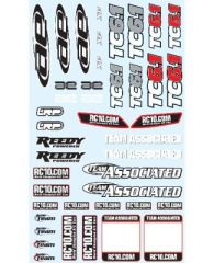 Decals TEAM ASSOCIATED TC6.1 SPECIAL 2012 Thunder Tiger 03031371