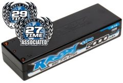 TEAM ASSOCIATED 2S LiPO 7,4V, 5000mAh, 65C COMPETITION Thunder Tiger 030316