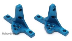 TC6.2 BULKHEAD Oberteill (B), Alu CNC, Blau (2) Thunder Tiger 03031614