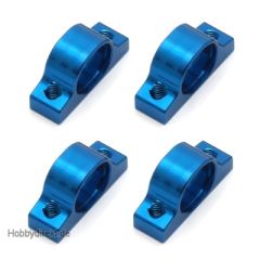 TC6.2 Querlenker-Pin-Halter, Alu CNC, Blau (4) Thunder Tiger 03031619