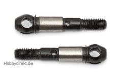 TC6.2 Rad-Achsen für DCV Kardan-Wellen, Stahl (2) Thunder Tiger 03031634