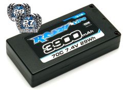 TEAM ASSOCIATED 2S LiPO 7,4V, 3900mAh, 70C Shorty Thunder Tiger