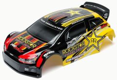 ProRally Rockstar body, black/yellow Thunder Tiger 0307181