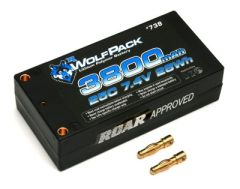 TEAM ASSOCIATED 7,4V LiPo SHORTY 25C WolfPack 3800mAh Thunder Tiger 030738