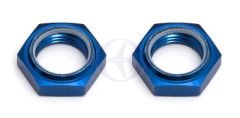 Rad-Stopp-Mutter 17mm, Fein-Gewinde, Alu, FT BLAU (2) Thunder Tiger 03089094