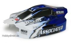 RC8.2eRS Karosserie, Blau Team Style komplett fertig Thunder Tiger 03089590