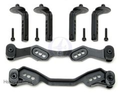 SC10 4x4 Karosserie-Halter vorne & hinten Set Thunder Tiger 03091024