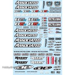 B5M STICKER, Decal Aufkleber-Bogen Thunder Tiger 03091537