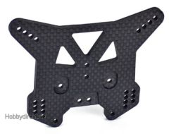 PSM Dämpfer-Brücke Hinten 4mm, Kohlefaser CNC - RC8.2 (1) Thunder Tiger 032PS01512