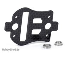 PSM RC8.2 Mittel-Diff-Top-Platte, Kohlefaser CNC, 3mm Thunder Tiger 032PS01567