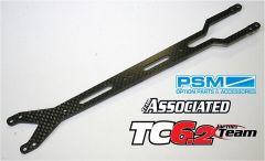 PSM TC6.2 Chassis-Top-Deck Flexx, 2mm Kohlefaser Thunder Tiger 032PS01617