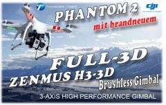 DJI PHANTOM 2 V3.0 und H3-3D Gimbal Thunder Tiger 0361002G5