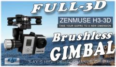 DJI ZENMUSE H3-3D Gimbal, Universal-Version Thunder Tiger 036H3D