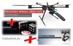 DJI S800 EVO SUPER COMBO HexaCopter Kit Thunder Tiger 036S800ES