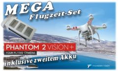 DJI PHANTOM 2 VISION PLUS QuadroCopter GPS RTF inkl. 2. Akku 036VPLUS