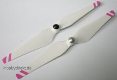 DJI VISION Propeller 9, selbst-sichernd PINK STRIPS (2) Thunder Tiger 036V_P03P