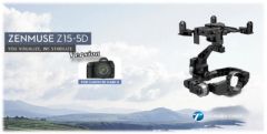 DJI ZENMUSE Z15 3D-Gimbal für CANON 5D MARK II Thunder Tiger 036Z155DM2