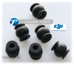 DJI Z15 Vibrations-Dämpfungs-Gummis, SCHWARZ (6) Thunder Tiger 036Z15P7