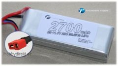 LiPo 3S 2700mAh 11,1V 20C mit US Deans Style Stecker Thunder Tiger 2814X