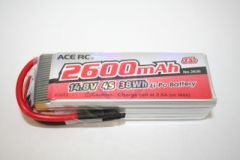 LiPo 4S-2600 35C 14,8V, ACE Thunder Tiger 2836