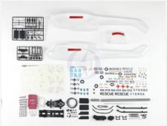 UH-1 Rumpfbausatz glasklar für E325 Thunder Tiger 3901