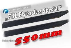 Flybarless CARBON Blätter 550mm NEU 2014 Thunder Tiger 3932