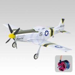 P-51 Mustang EP OBL mit Brushless Antriebsset Thunder Tiger 432