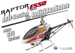 RAPTOR E550 Flybarless ARF ohne GT5.2 Thunder Tiger 4732-A14