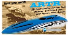 AVANTI OBL ARTR Brushless Kompakt-Power-Boot BLAU Thunder Tiger 5129-A23L