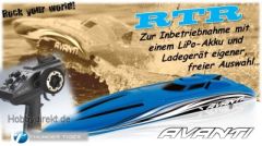 AVANTI OBL RTR Brushless Kompakt-Power-Boot 2.4GHz Thunder Tiger 5129-F11L