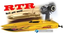 MADCAT OBL RTR Brushless Kompakt-Power-Katamaran 2.4GHz Thunder Tiger 5130-F11Y