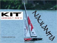 Racing-Segel-Yacht NAULANTIA 1:25, RTR 27MHz, ROT Thunder Tiger