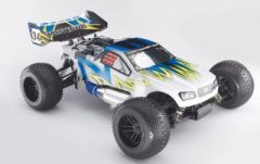 TOM ST 1:10 Nitro 3,0ccm 4WD Truggy RTR 2.4G, BLAU iFHss+ Thunder Tiger 6197-F272